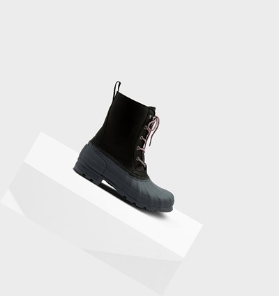 Black / Grey Hunter Original Insulated Men's Ankle Boots | 642VQRHUO