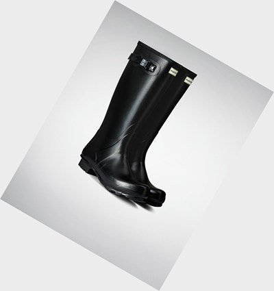Black Hunter Norris Field Men's Rain Boots | 278YGPEZA