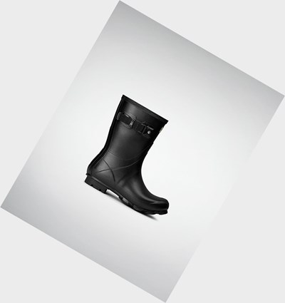 Black Hunter Norris Field Women's Rain Boots | 389KGJDZL