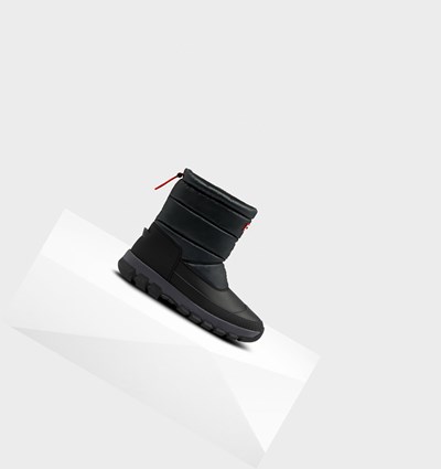 Black Hunter Original Insulated Short Men's Snow Boots | 017EONDGA
