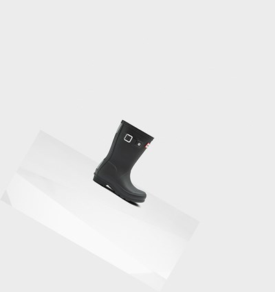 Black Hunter Original Little Kids' Rain Boots | 238ELMZUN