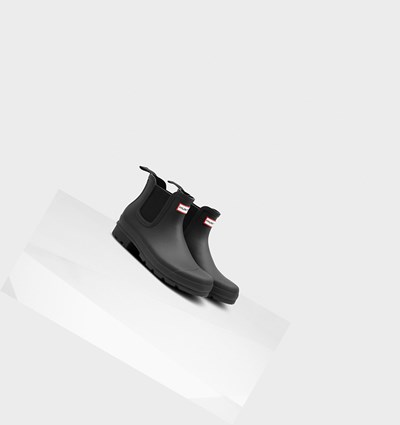 Black Hunter Original Men's Chelsea Boots | 370NWEIVJ