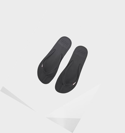 Black Hunter Original Men's Flip Flops | 495JTMXNW