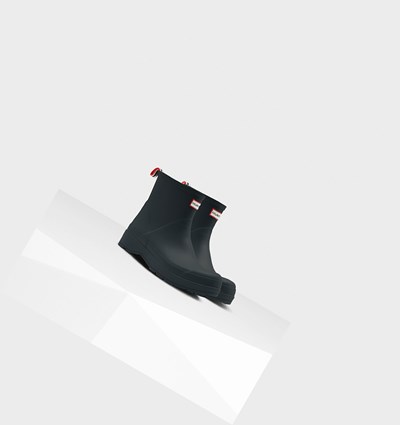 Black Hunter Original Short Rain Men's Play Boots | 324NSABHL