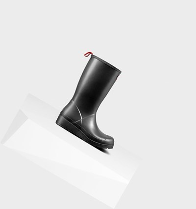 Black Hunter Original Tall Pearlized Rain Women's Play Boots | 534QPJHBT