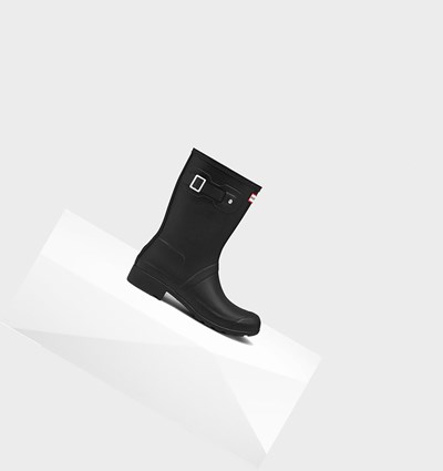 Black Hunter Original Tour Foldable Women's Rain Boots | 302DOPKRX