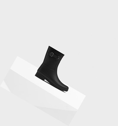 Black Hunter Refined Slim Fit Women's Rain Boots | 184EFNDLR