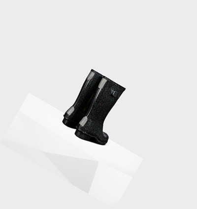 Black Multicolor Hunter Original Big Starcloud Kids' Rain Boots | 640LZDBSJ