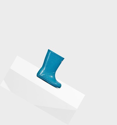 Blue Hunter Original First Classic Starcloud Kids' Rain Boots | 965JFUBAQ