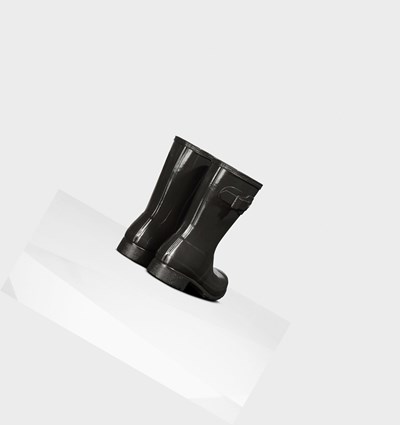 Grey Hunter Original Tour Foldable Gloss Women's Rain Boots | 832FRGLPC