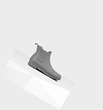 Grey Hunter Refined Gloss Slim Fit Women's Chelsea Boots | 426EFQJVI