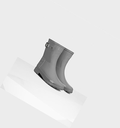 Grey Hunter Refined Slim Fit Gloss Women's Rain Boots | 169ETLNZR