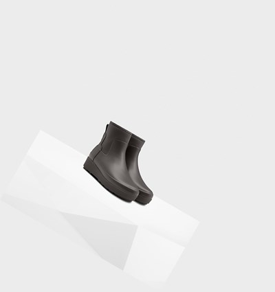 Grey Hunter Refined Slim Fit Neoprene Chelsea Women's Creeper Boots | 692UBAEKZ