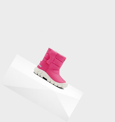 Light Pink Hunter Original Big Insulated Kids' Snow Boots | 185PTDGYA