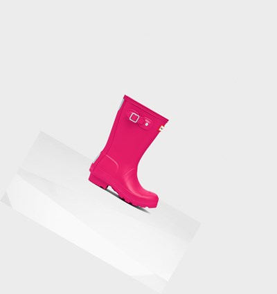 Light Pink Hunter Original Big Kids' Rain Boots | 895TLVZHM