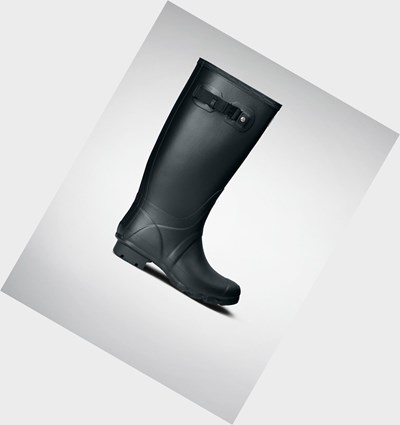 Navy Hunter Huntress Leg Women's Rain Boots | 516ETSAZO