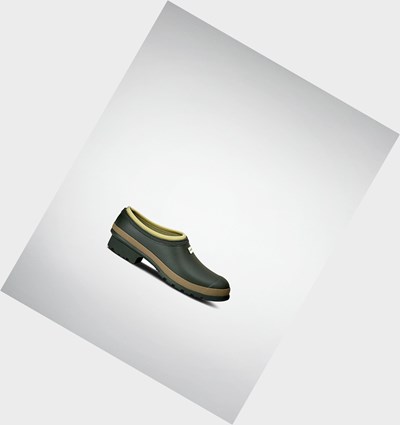 Olive Hunter Gardener Men's Clogs | 126SNBLVQ