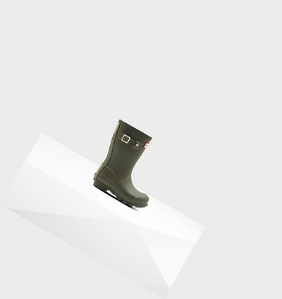 Olive Hunter Original Little Kids' Rain Boots | 742WPMKFN