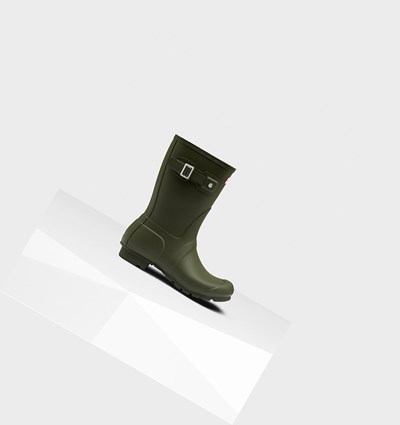 Olive Hunter Original Women's Rain Boots | 491BXYHUG