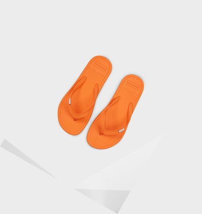 Orange Hunter Original Women's Flip Flops | 328ZUKCLW