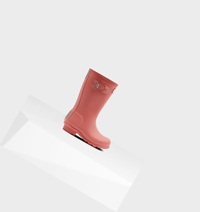 Pink Hunter Original Big Kids' Rain Boots | 154XCNZQT