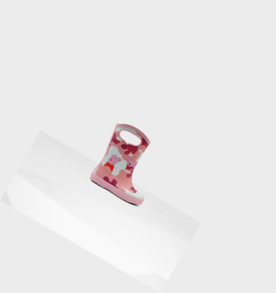 Pink Hunter Original First Peppa Pig Grab Handle Kids' Rain Boots | 730NGYUKB