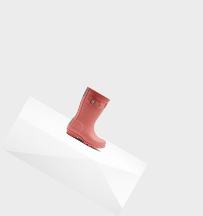 Pink Hunter Original Little Kids' Rain Boots | 074IKGBLT
