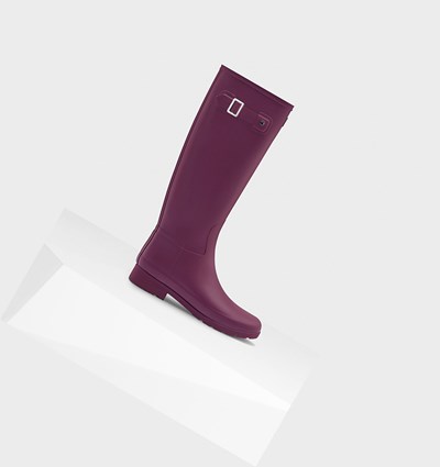 Purple Hunter Refined Slim Fit Women's Rain Boots | 507YWNRGH