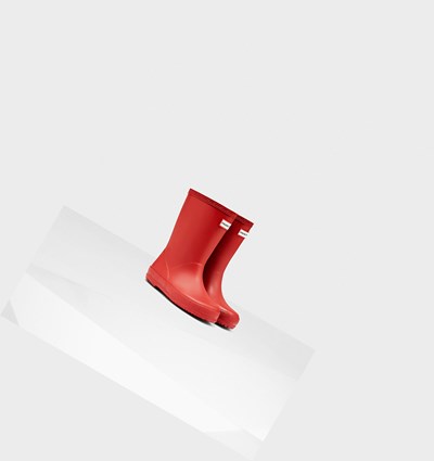 Red Hunter Original First Classic Kids' Rain Boots | 975PVCTXA