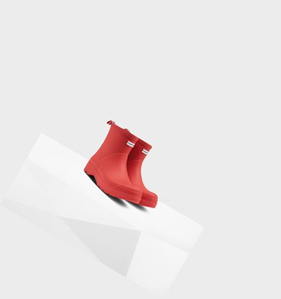 Red Hunter Original Short Rain Men's Play Boots | 123SQMIAX