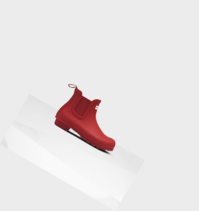 Red Hunter Original Women's Chelsea Boots | 142WQBXSI