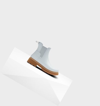 White Hunter Refined Stitch Detail Women's Chelsea Boots | 215BIJKPN