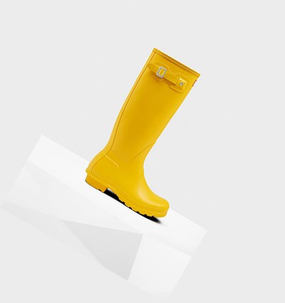Yellow Hunter Original Women's Rain Boots | 835ATMJHE